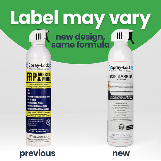 Spray-Lock Eco-Friendly Spray Adhesive for SCIF (1 can)