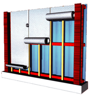 Metal Building Wall - Existing Building (retrofit)