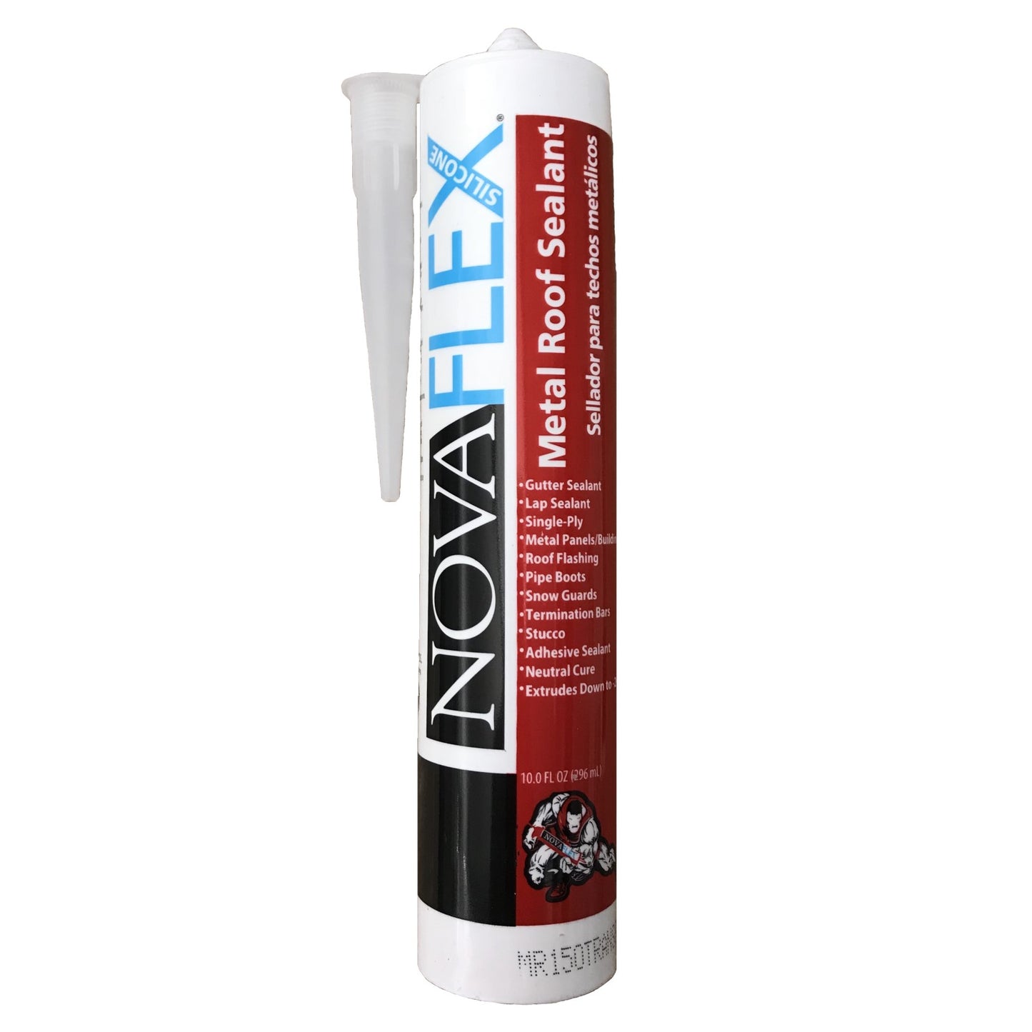 NovaFlex Clear Silicone Metal Roof Sealant