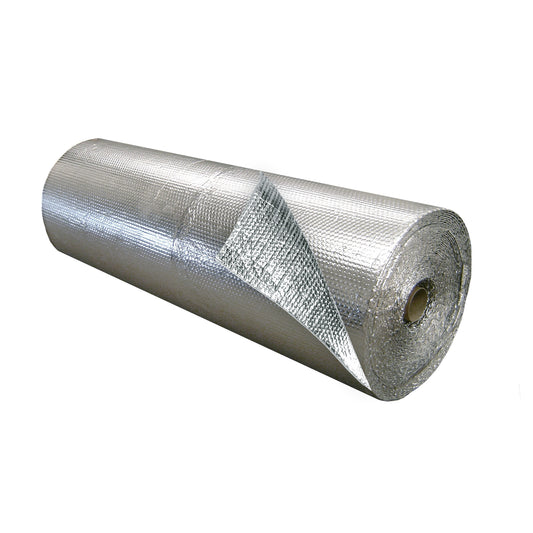 Single Bubble Insulation Foil_Foil 4 foot x 125 foot 500 sq ft