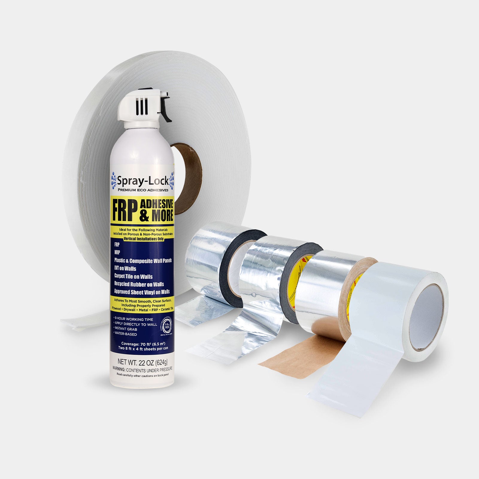 Spray-Lock FRP Eco-Friendly Spray Adhesive (6 cans winterpack