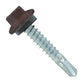 #12 X 1-1/4 Maxx Steelbinder Metal Roofing Screw Koko Brown, Pkg 250