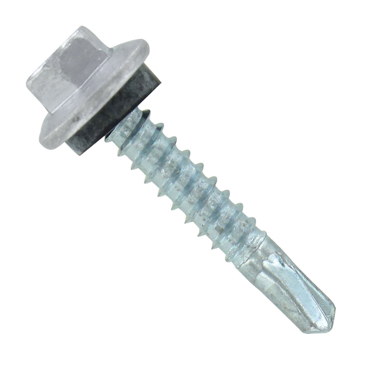 #12 X 1-1/4" Maxx Steelbinder Metal Roofing Screw - Alamo White, Pkg 250