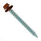#14 x 212 inch #14 Type 17 Woodbinder Metal Roofing Screw Brown Pkg 250