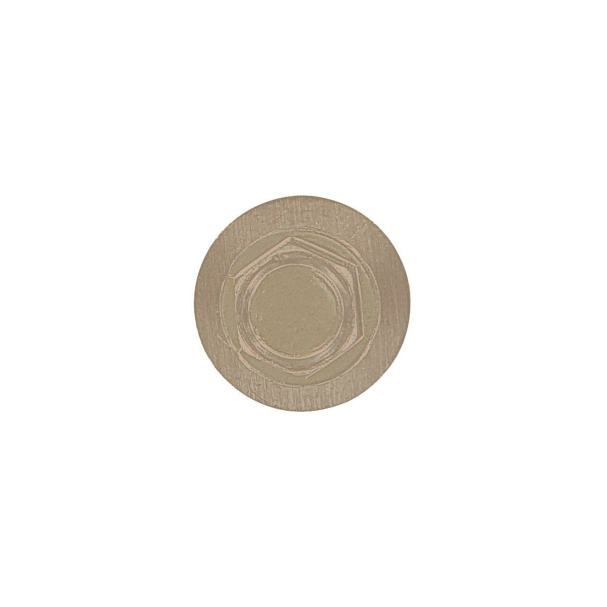 #14 x 1 inch #14 Type 17 Woodbinder Metal Roofing Screw Tan Pkg 250 image 2 of 2