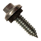 #17 x 1 inch ZXL Tapping Steelbinder Metal Roofing Stitch Screw Galvanized Pkg 250