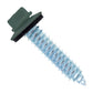 #17 x 1-1/4" Tapping Steelbinder Metal Roofing Screw - Forest Green - Pkg 250