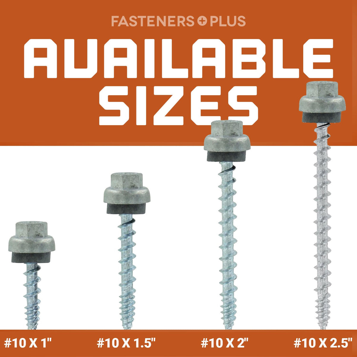 Metal Roofing Screws Available in a Variety of Sizes