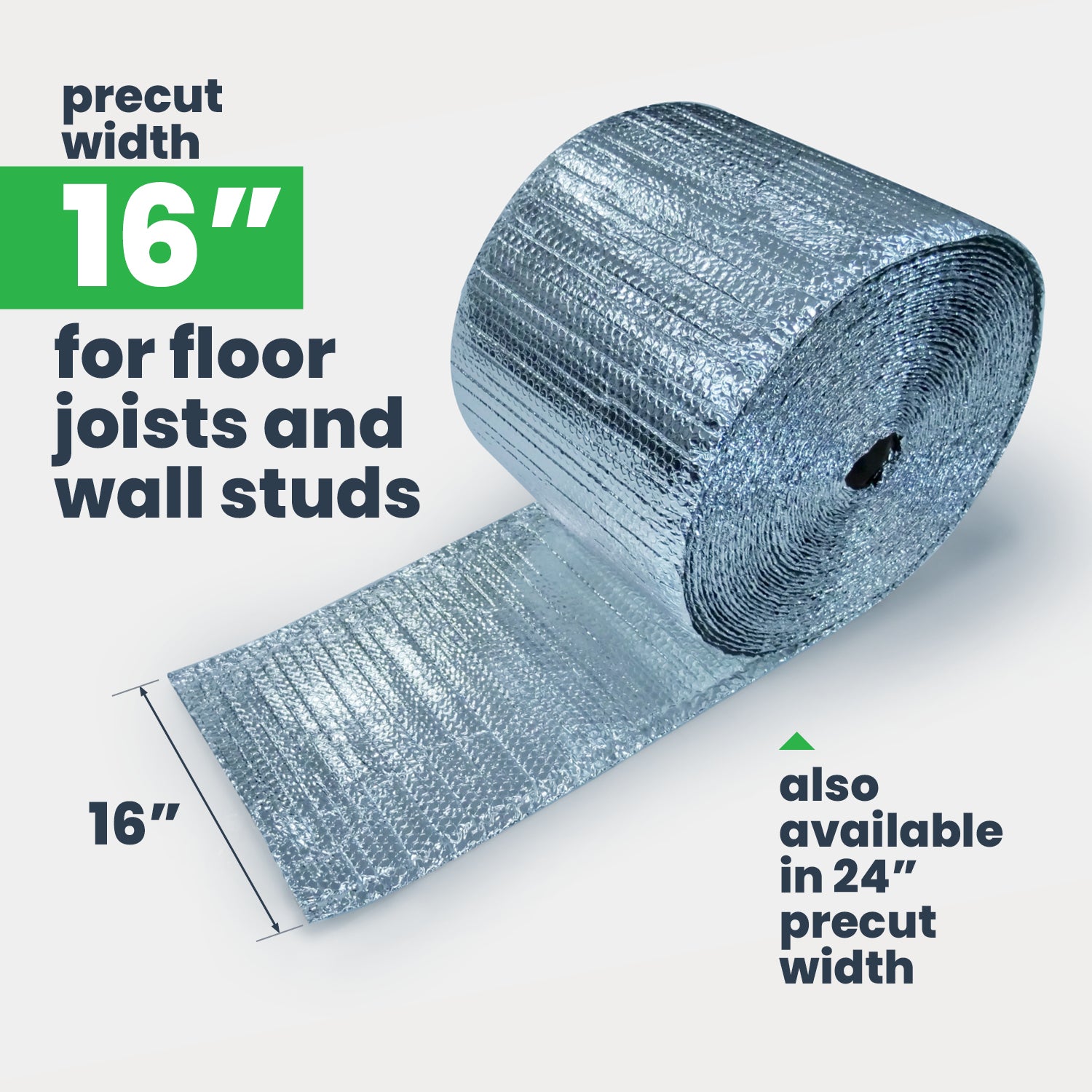 Floor Joist Insulation - 16 x 125' (166.63 sq. ft.) – EcoFoil