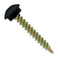 #10 x 112 inch Eclipse Woodbinder Metal Roofing Screw Black Pkg 250