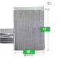 12 inch x 17 inch Ecofoil Thermal Bubble Mailers Pkg 75 dimensions