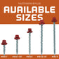 ST Kwikseal Woodbinder Screws Size Chart