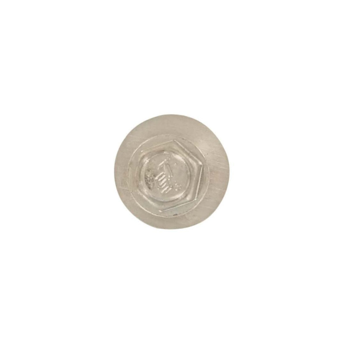 #12 x 34 inch Kwikseal Woodbinder Metal Roofing Stitch Screw Light Stone Pkg 250 image 2 of 2