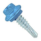 #14 X 78 inch Maxx Steelbinder Metal Roofing Stitch Screw Blue Pkg 250