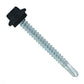 #12 x 2 inch Maxx Steelbinder Metal Roofing Screw Black Pkg 250