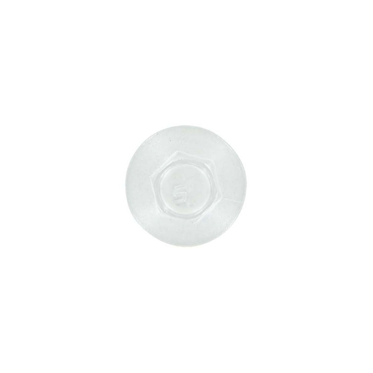 #10 x 1 inch SS Woodbinder Metal Roofing Screw Bright White Pkg 250 image 2 of 2