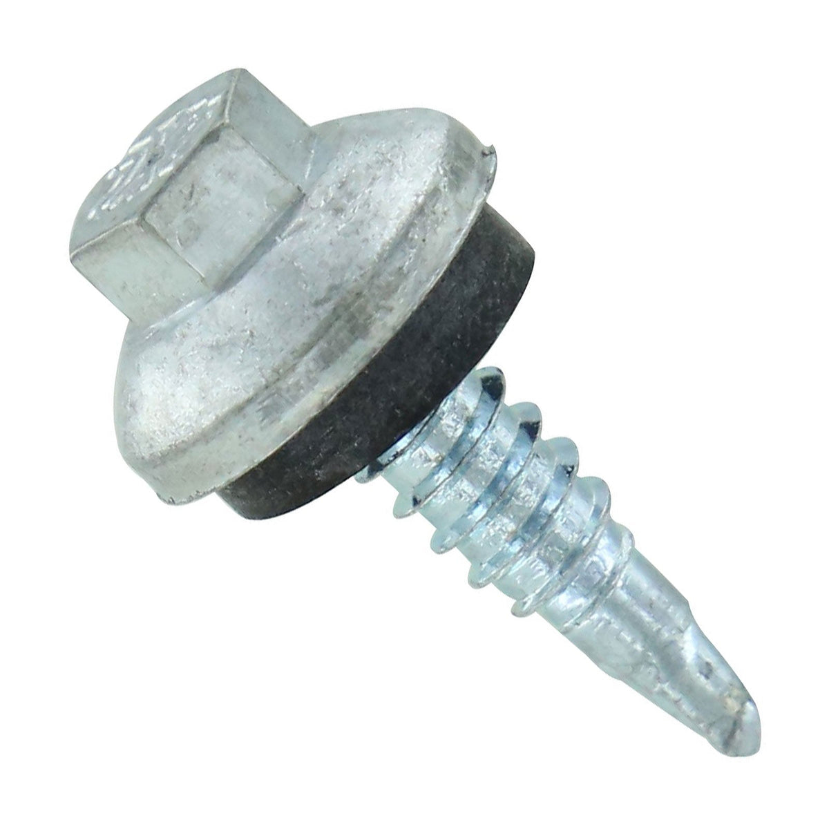 14 inch x 78 inch ZXL Steelbinder Metal Roofing Stitch Screw Galvanized Pkg 250 image 1 of 2