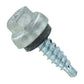 #12 x 3/4 inch ZXL Woodbinder Metal Roofing Stitch Screw Unpainted Pkg 250 image 1 of 2