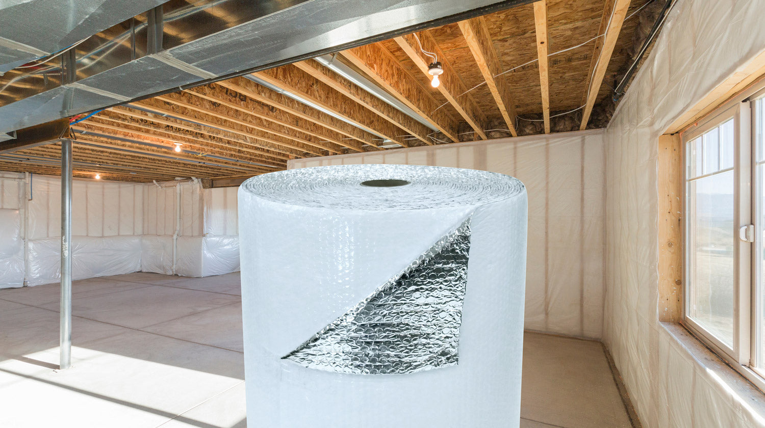 Basement Insulation Double Bubble