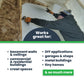 single bubble reflective insulation for basements, commercial and residential buildings, crawl spaces, garages, metal buildings, tiny homes, more